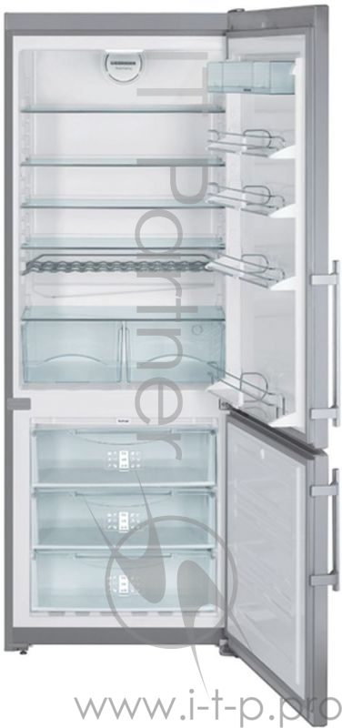 Холодильник Liebherr CNPesf 5156 нержавеющая сталь (двухкамерный)