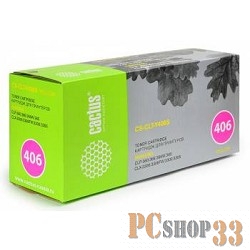 Картридж Cactus (CLT-Y406S) для Samsung CLP-360/365/CLX-3300/3305, Y