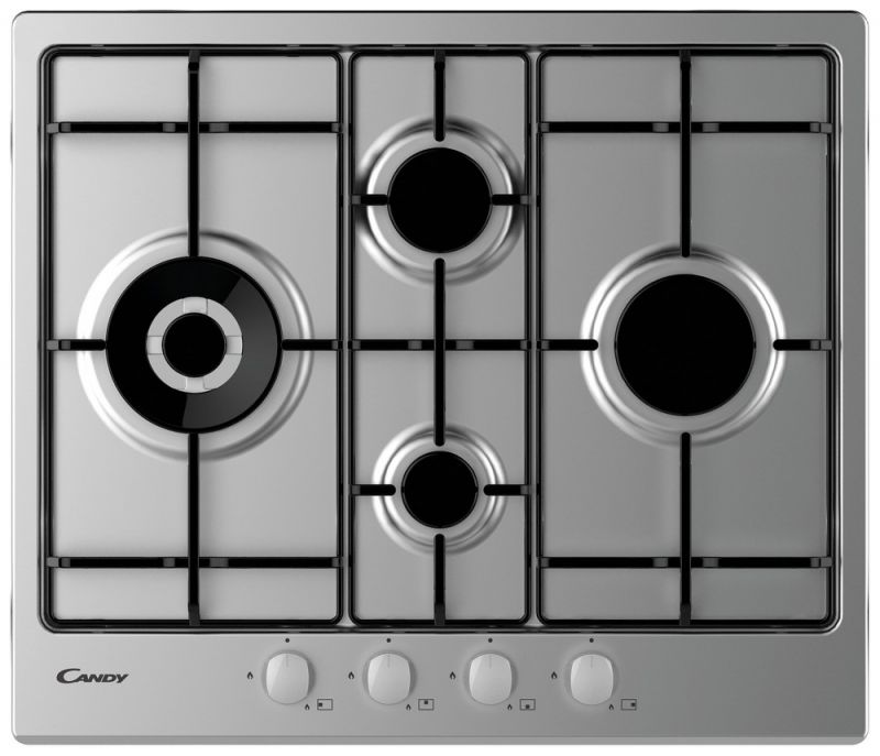 Газовая варочная поверхность Candy CHW6D4WX нержавеющая сталь