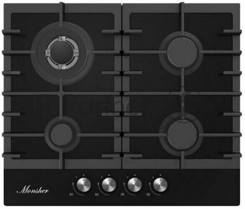 Газовая варочная панель MONSHER MKFG 60 G-GFT встраиваемая