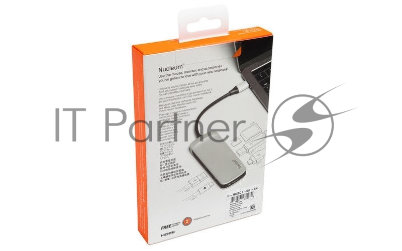 Устройство чтения карт памяти USB3.0 Kingston Nucleum серебристый