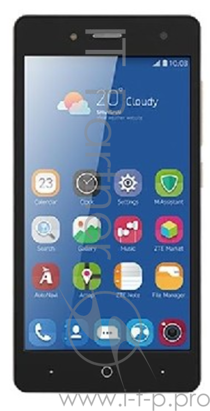 Смартфон ZTE BLADE L7 черный Экран: 5