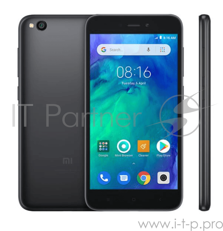 Смартфон Xiaomi Redmi Go Blue (M1903C3GG), 5.0'' 16:9 1280x720, 1.4GHz, 4 Core, 1GB RAM, 8GB, up to 128GB flash, 8Mpix/5Mpix, 2 Sim, 2G, 3G, LTE, BT v4.1, Wi-Fi, GPS / AGPS, GLONASS, Beidou, Micro-USB, 3000mAh, Android 8.1 Oreo версия GO, 137g, 140.4