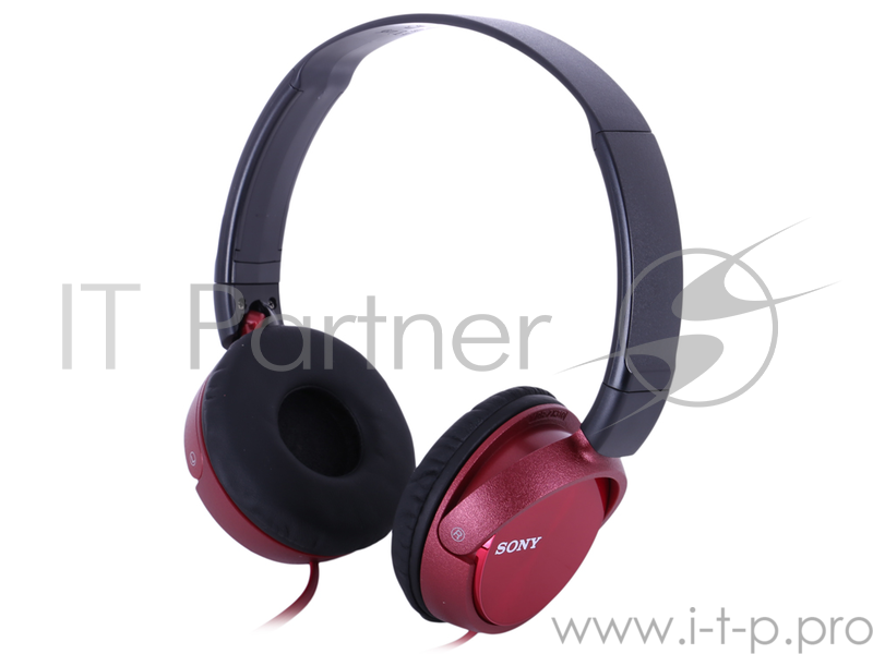 Наушники SONY MDR-ZX310R Red накладные