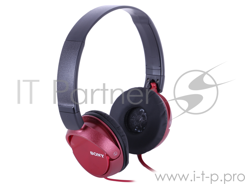 Наушники SONY MDR-ZX310R Red накладные