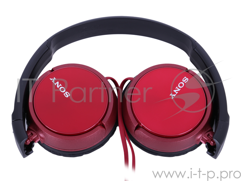 Наушники SONY MDR-ZX310R Red накладные