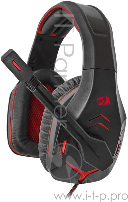 Гарнитура Defender Excidium красный + черный, кабель 2,2 м