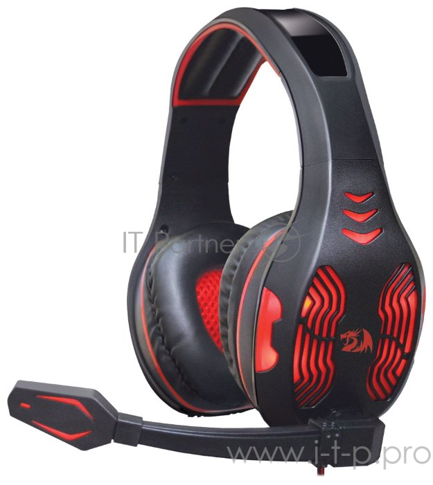 Игровая гарнитура Redragon Hardy USB, подсветка, кабель 2,3 м Redragon Игровая гарнитура Hardy USB, подсветка, кабель 2,3 м