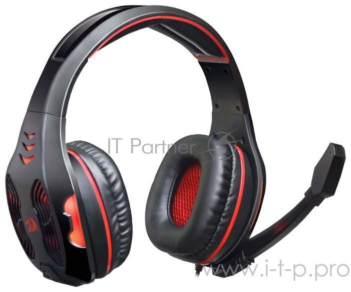 Игровая гарнитура Redragon Hardy USB, подсветка, кабель 2,3 м Redragon Игровая гарнитура Hardy USB, подсветка, кабель 2,3 м