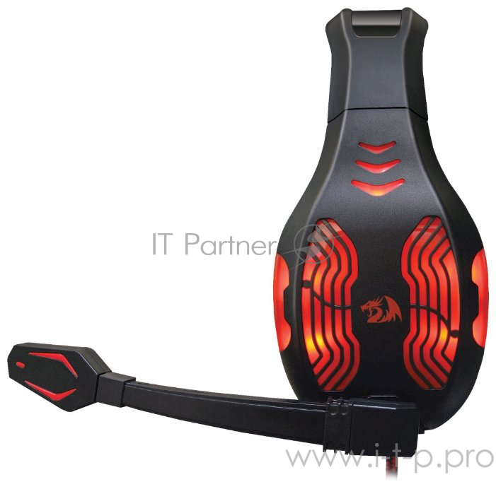 Игровая гарнитура Redragon Hardy USB, подсветка, кабель 2,3 м Redragon Игровая гарнитура Hardy USB, подсветка, кабель 2,3 м