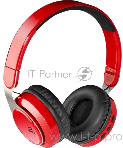 Гарнитура Redragon Sky R красный, Bluetooth (3,5-мм джек, Micro-USB,10часов)