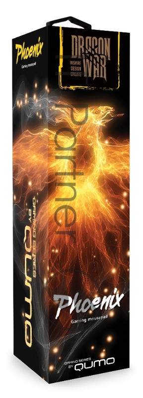 Игровой коврик Qumo Phoenix для мыши, 280*230*3 мм