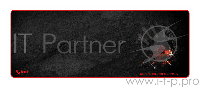 Коврик для мыши A4 Bloody B-088S черный/рисунок