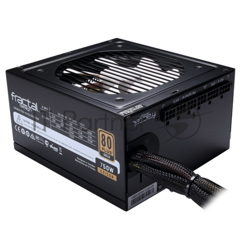 Блок питания Fractal Design PSU Edison M 750W (FD-PSU-ED1B-750W-E), RTL {5}