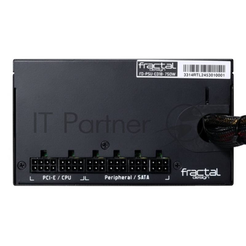 Блок питания Fractal Design PSU Edison M 750W (FD-PSU-ED1B-750W-E), RTL {5}