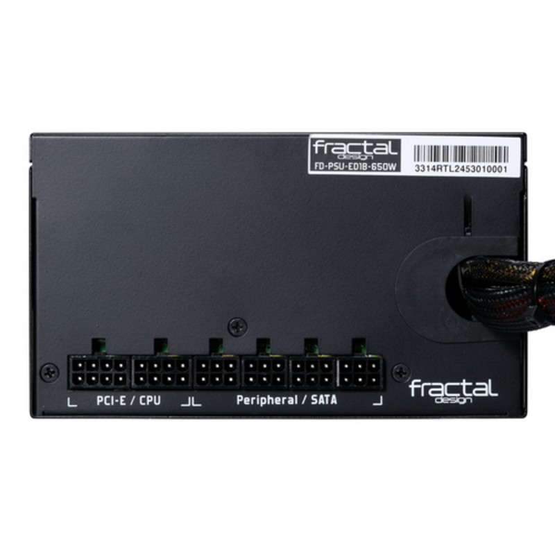 Блок питания Edison M 650W, Black, FD-PSU-ED1B-650W-EU RTL {5}