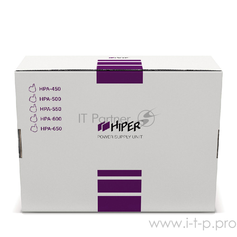 Блок питания Hiper HPA-650 APFC 80PLUS 650W Box