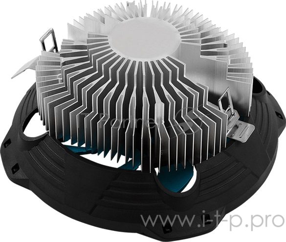 Кулер CPU Aerocool BAS U-3P (универсальный, 110W, 26 dB, 1800 rpm, 120мм, 3pin) RTL