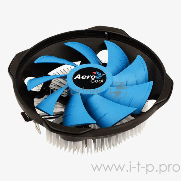 Кулер CPU Aerocool BAS U-3P (универсальный, 110W, 26 dB, 1800 rpm, 120мм, 3pin) RTL
