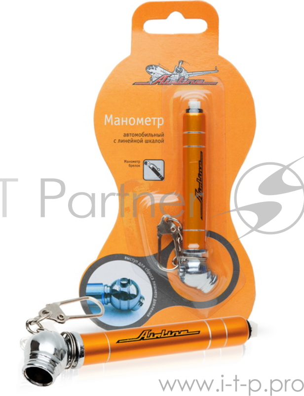 Манометр c линейной шкалой 3,5 АТМ AIRLINE APR-L-01 (15953)