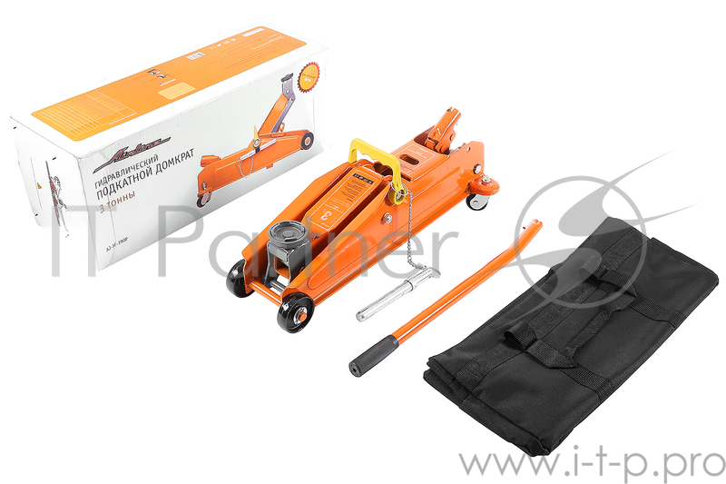 Домкрат подкатной 3т в сумке (MIN - 135 мм, MAX - 390 мм) (15713)(AIRLINE AJ-3F-390P Домкрат подкатной 3т в сумке (MIN - 135 мм, MAX - 390 мм) (15713))