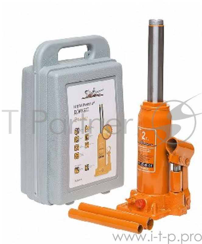 Домкрат бутылочный 2т в кейсе (MIN - 165 мм, MAX - 315 мм) (15999)(AIRLINE AJ-B-02K Домкрат бутылочный 2т в кейсе (MIN - 165 мм, MAX - 315 мм) (15999))