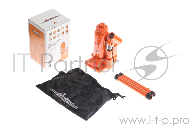 Домкрат бутылочный 2т в сумке (MIN - 165 мм, MAX - 315 мм) (15696)(AIRLINE AJ-B-02 Домкрат бутылочный 2т в сумке (MIN - 165 мм, MAX - 315 мм) (15696))