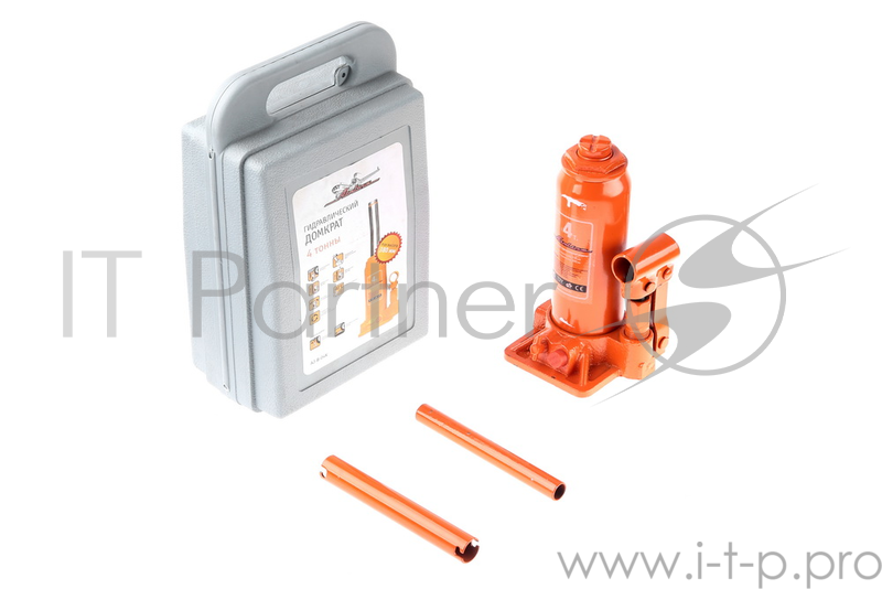 Домкрат бутылочный 4т в кейсе (MIN - 195 мм, MAX - 380 мм) (16000)(AIRLINE AJ-B-04K Домкрат бутылочный 4т в кейсе (MIN - 195 мм, MAX - 380 мм) (16000))