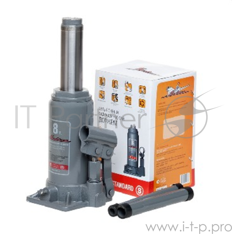 Домкрат бутылочный 8т S (MIN - 200 мм, MAX - 405 мм) (16537)(AIRLINE AJ-B-08S Домкрат бутылочный 8т S (MIN - 200 мм, MAX - 405 мм) (16537))