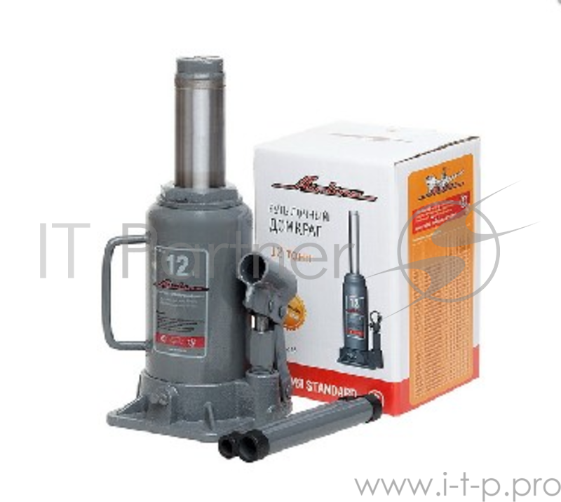 Домкрат бутылочный 12т S (MIN - 210 мм, MAX - 415 мм) (16538)(AIRLINE AJ-B-12S Домкрат бутылочный 12т S (MIN - 210 мм, MAX - 415 мм) (16538))