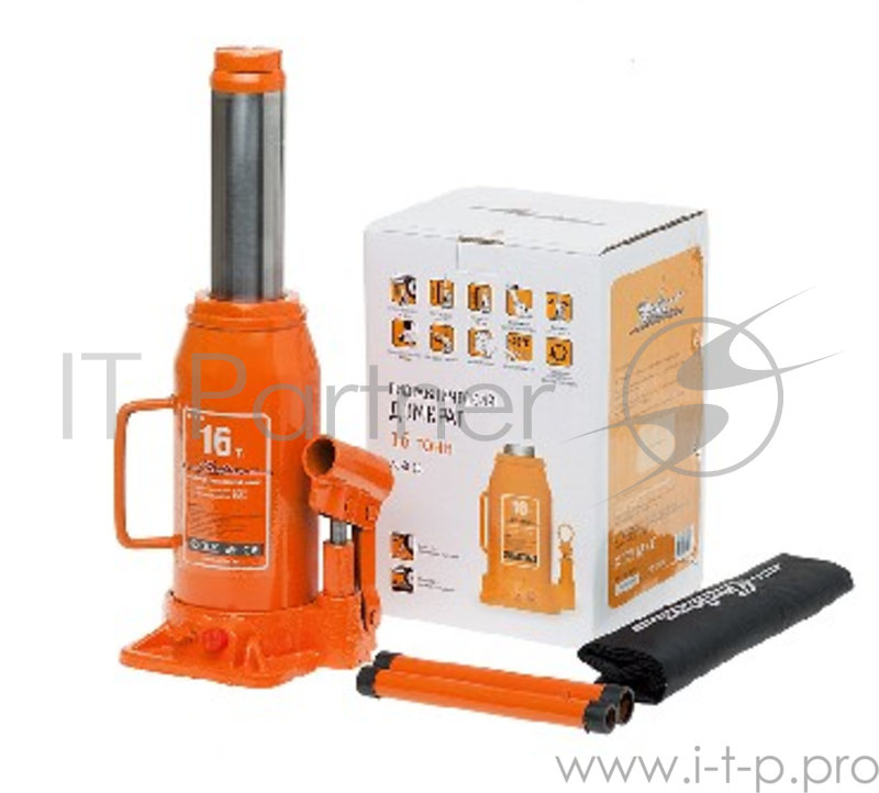 Домкрат бутылочный 16т в сумке (MIN - 250 мм, MAX - 490 мм) (15701)(AIRLINE AJ-B-16 Домкрат бутылочный 16т в сумке (MIN - 250 мм, MAX - 490 мм) (15701))