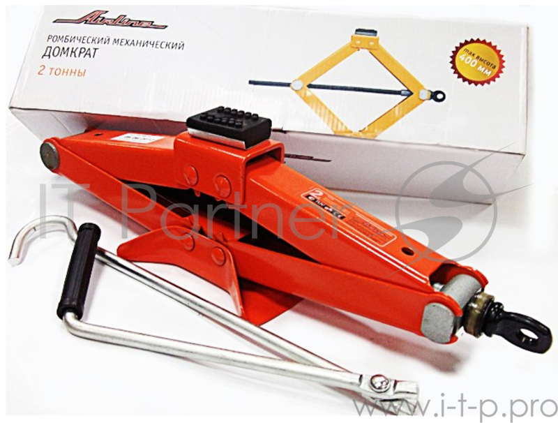 Домкрат AIRLINE AJ-R-02 ромбический 2т в сумке (MIN - 105 мм, MAX - 400 мм) (15710)(AIRLINE AJ-R-02 Домкрат ромбический 2т в сумке (MIN - 105 мм, MAX - 400 мм) (15710))