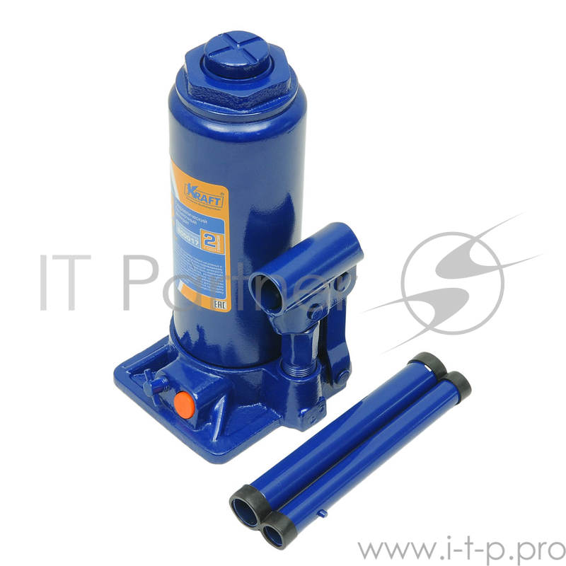 Домкрат бутылочный 8 т. KRAFT ( min 230mm-max 465mm) КТ 800017