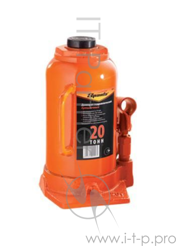 Домкрат SPARTA 50328 бутылочный 20т h подъема 250-470мм