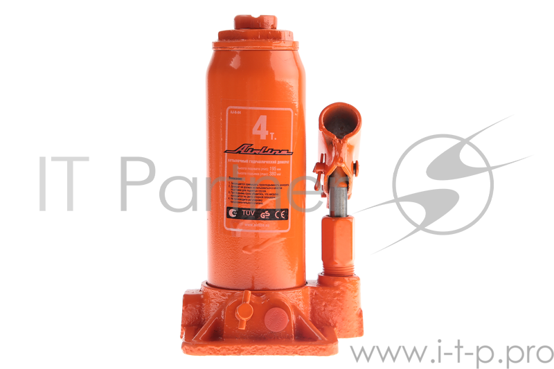 Домкрат гидравлический AIRLINE AJ-B-04 4тн высота 195-380мм, бутылочный