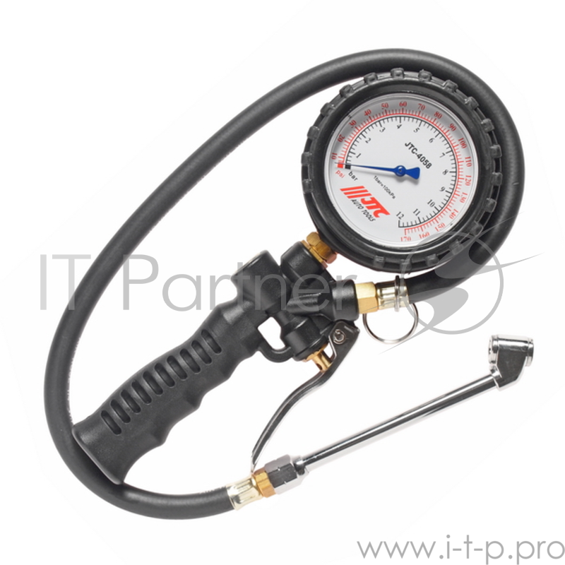 Манометр JTC 4058L шинный многофункциональный до 170PSI