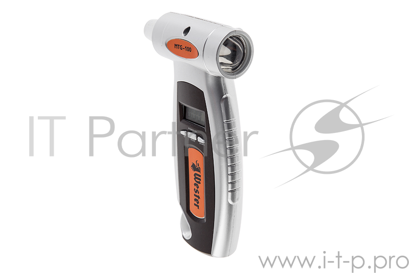 Манометр цифровой WESTER MTG-100 многофункциональный встроенный LED-фонарь молоток резак для ремней