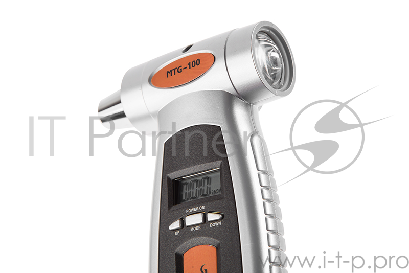 Манометр цифровой WESTER MTG-100 многофункциональный встроенный LED-фонарь молоток резак для ремней