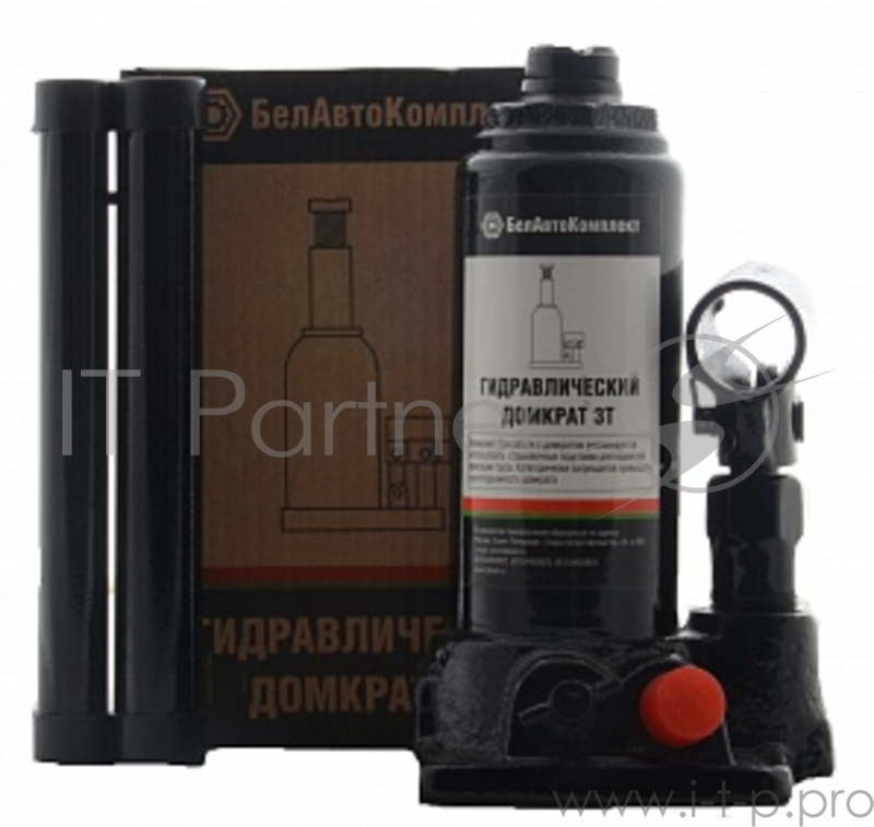 Домкрат БЕЛАВТОКОМПЛЕКТ БАК.00027 3тонны tuv 2клапана