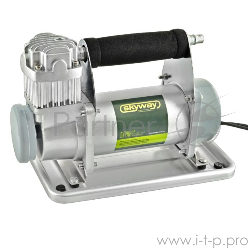 Компрессор SKYWAY БУРАН-10 металлический 60 л/мин с крокодилами
