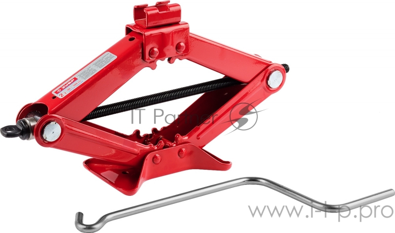 Домкрат ЗУБР 43040-2 МАСТЕР М3 винтовой, механический, тип ромб 2т, 120-395мм