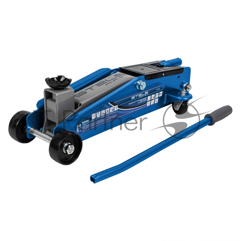 Домкрат STELS 51134 гидравлический подкатной высокий подъем 3т suv 190-535мм