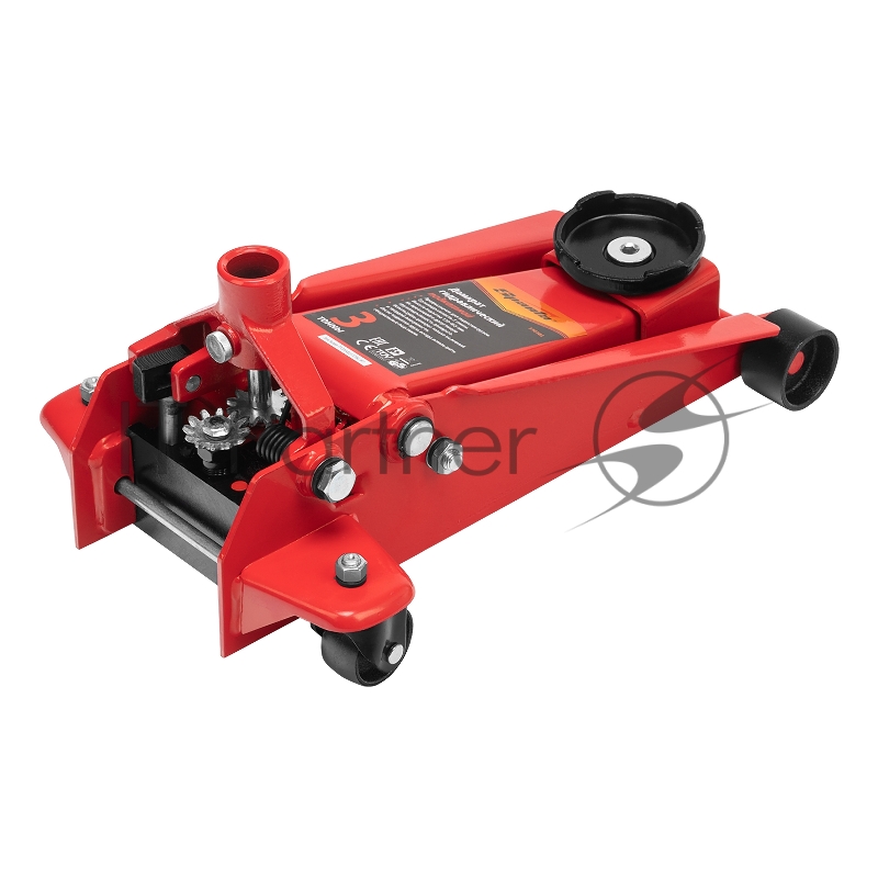 Домкрат SPARTA 510105 подкатный 3т h подъема 130–490мм