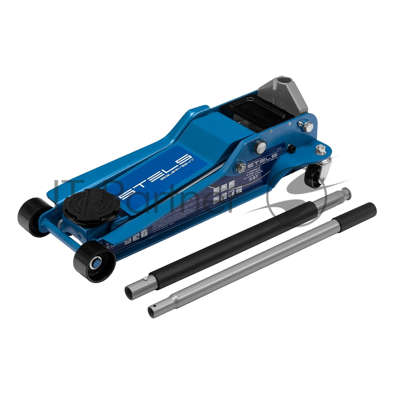Домкрат STELS 51135 гидравлический подкатной быстрый подъем 3.5т low profile quick lift 100-565мм