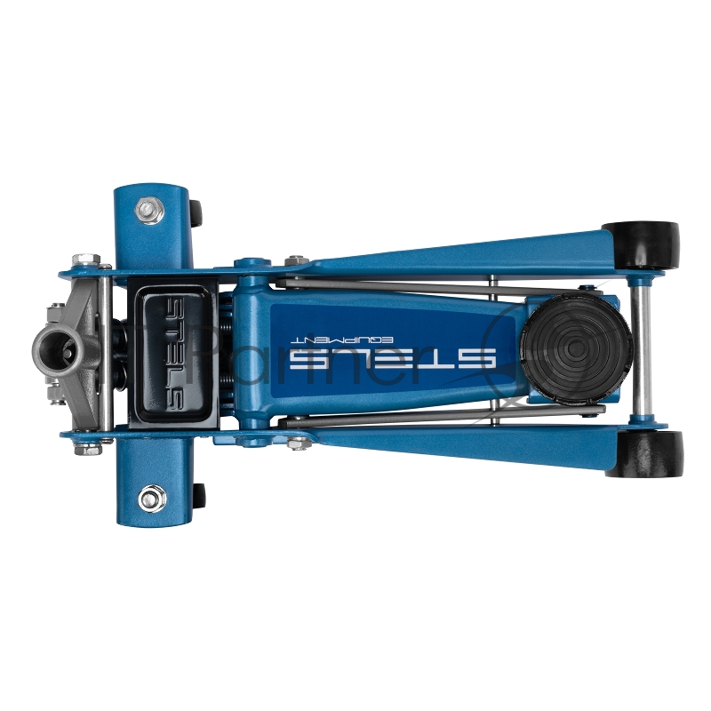 Домкрат STELS 51133 гидравлический подкатной быстрый подъем 3 т quick lift 130–465мм профессиональ