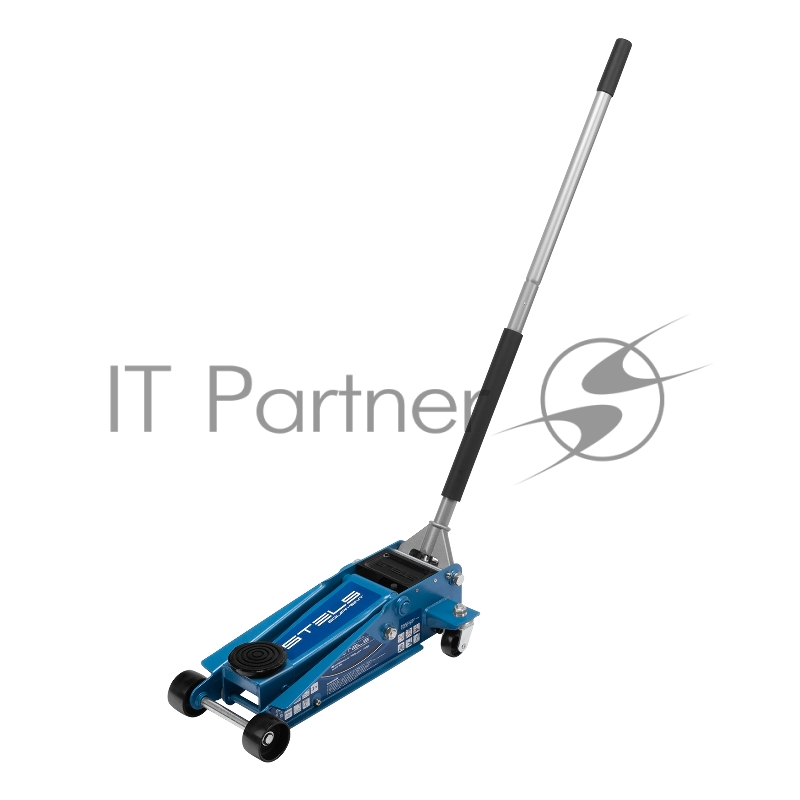 Домкрат STELS 51133 гидравлический подкатной быстрый подъем 3 т quick lift 130–465мм профессиональ