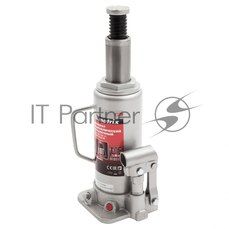 Домкрат MATRIX 50725 гидравлический бутылочный 10 т h подъема 230–460мм master