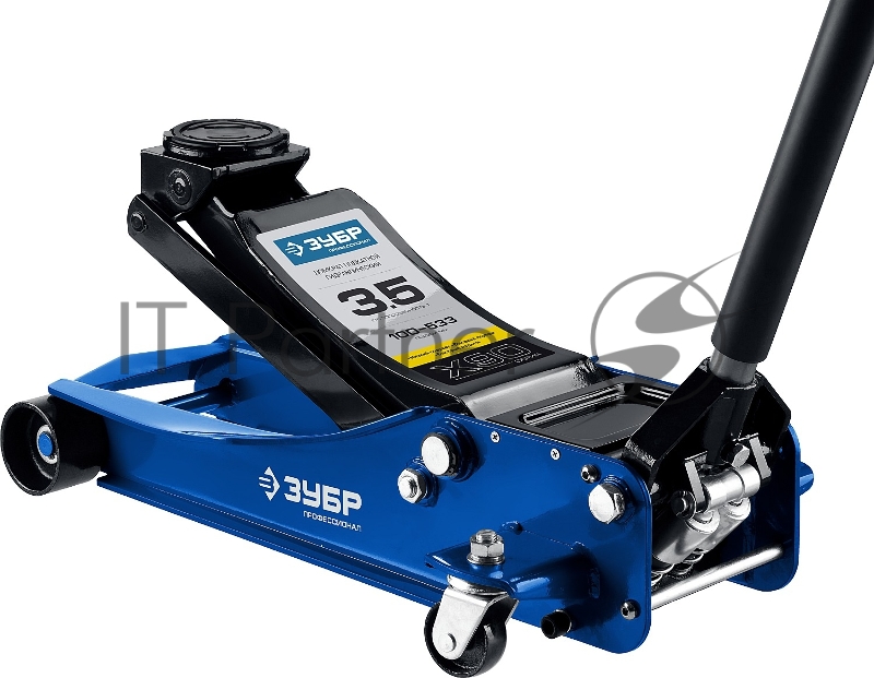 Домкрат ЗУБР 43054-3.5 гидравлический подкатной x90 3.5т 100-533мм профессионал