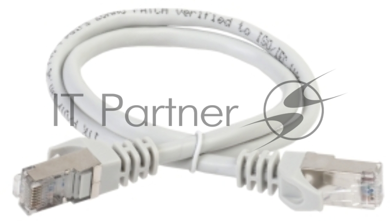 Патч-корды, Патч-панели ITK PC01-C5EF-3M Коммутационный шнур (патч-корд), кат.5Е FTP, 3м, серый