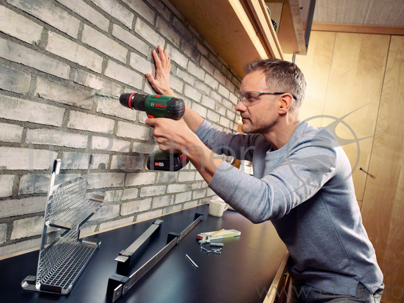 Дрель-шуруповерт Bosch AdvancedImpact 18V Quick Snap аккум. патрон:быстрозажимной